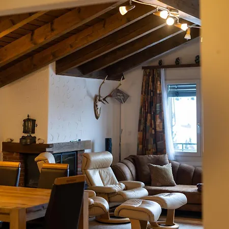 Apartmán Alpenblick Loft Neben Skilift In Arvenbueel *
